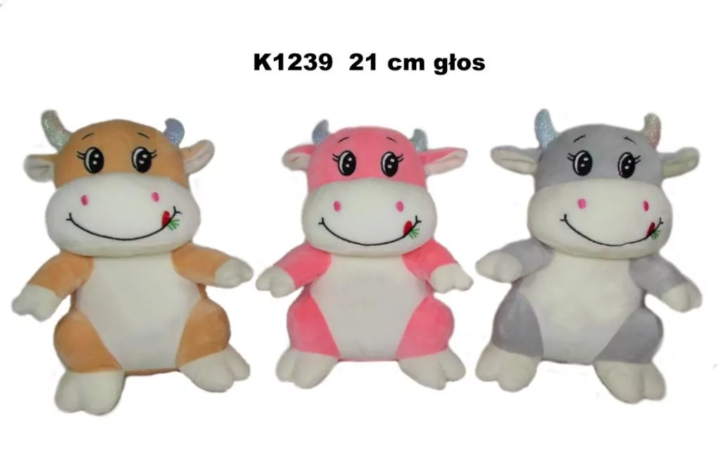 Krowa z głosem 20cm MIX - tantis.pl