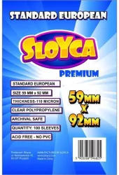 Koszulki Standard European Premium 59x92mm