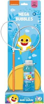 Mega zestaw do baniek mydlanych - Baby Shark