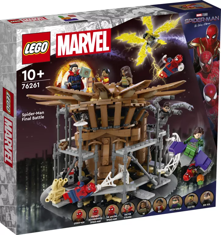 LEGO® Super Heroes Marvel. Ostateczne starcie Spider-Mana. 76261 - tantis.pl