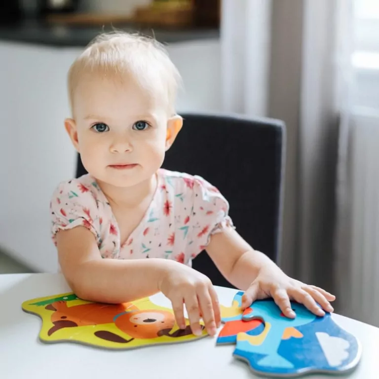 Baby Classic. Zwierzątka. Puzzle 4w1 - tantis.pl