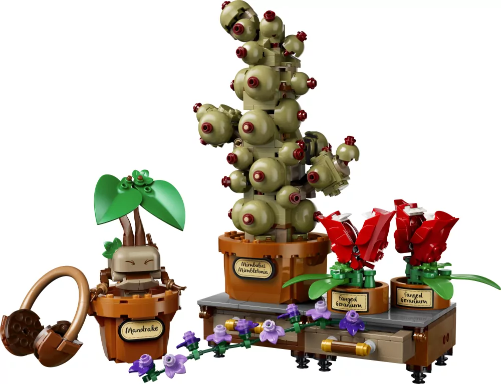 LEGO® Rośliny z lekcji zielarstwa w Hogwarcie 76474 - tantis.pl