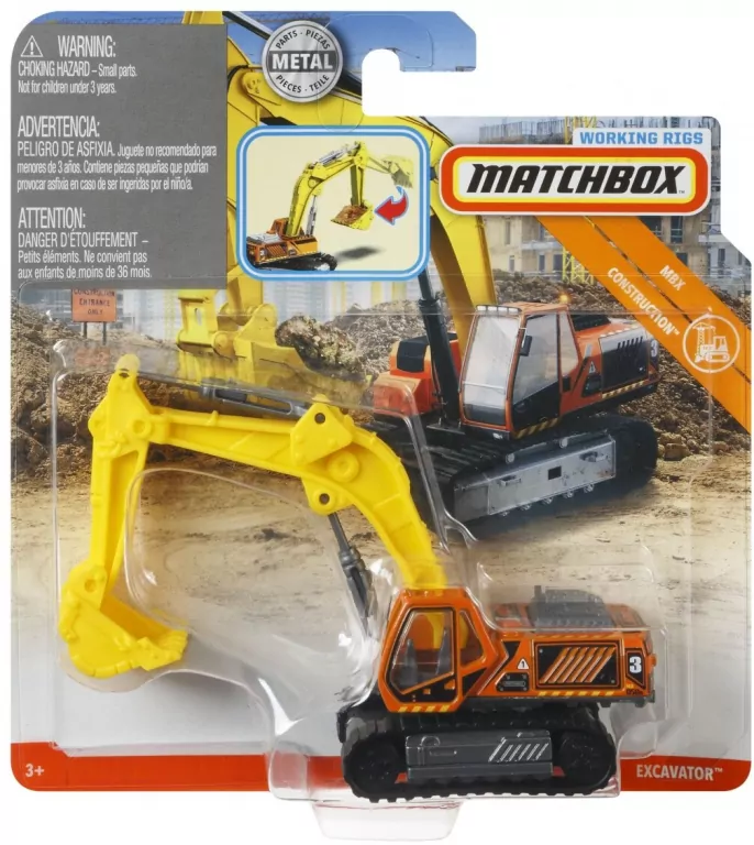Mattel. Pojazdy zadaniowe. MB Auto, 10cm - tantis.pl