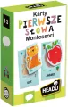 HEADU. Montessori. Pierwsze słowa wiek 1-3 - tantis.pl