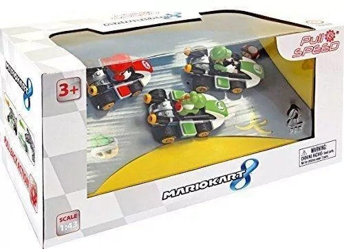 Pull & Speed. Nintendo Mario Kart 3Pack - tantis.pl