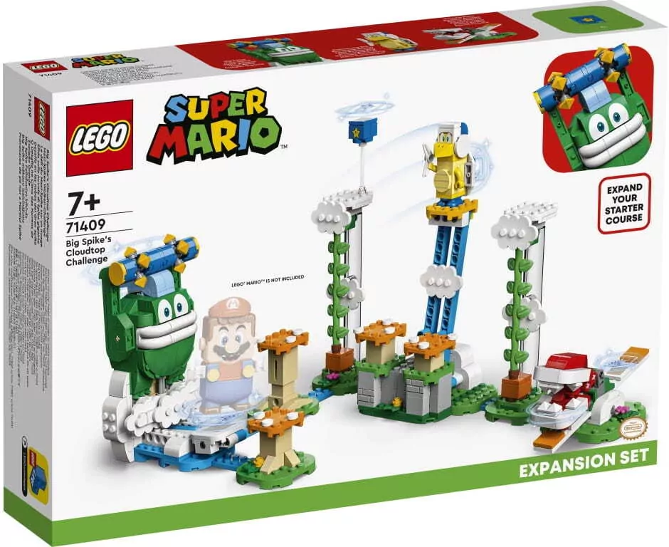 LEGO® Super Mario. Big Spike i chmury — zestaw rozszerzający. 71409 - tantis.pl