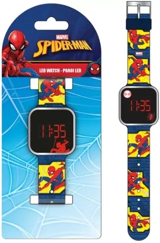 Zegarek cyfrowy led Spiderman - tantis.pl