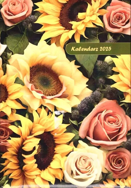 Kalendarz 2025 tygod. z notesem A5 SK1 MIX SAPT - tantis.pl