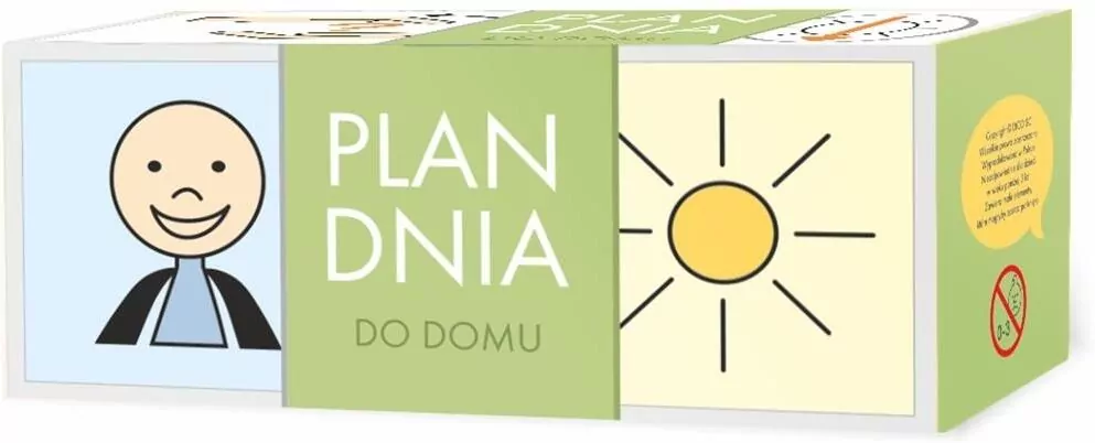 Plan dnia do domu. Pomoc dydaktyczna - tantis.pl
