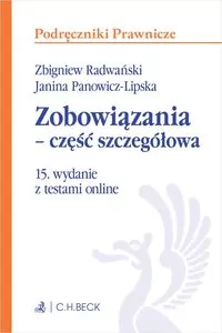 Zobowiązania - część szczegółowa z testami online - tantis.pl