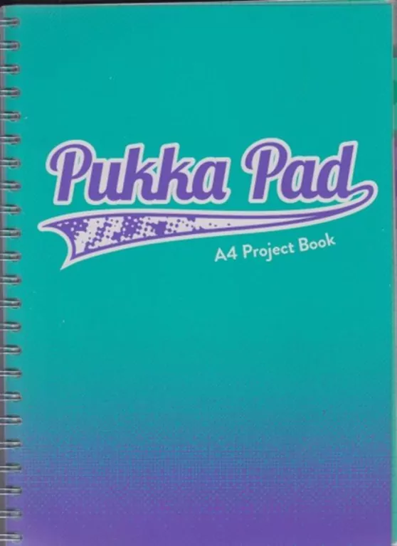 Kołozeszyt Pukka Pad A4 Fusion Project Book turkusowy - tantis.pl
