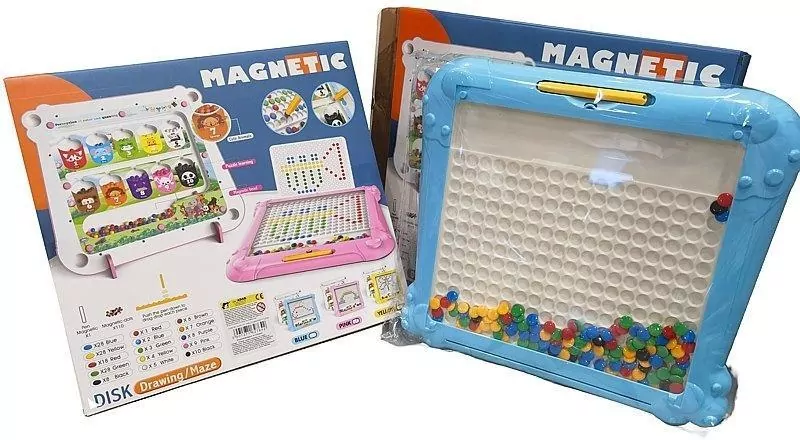 Układanka magnetyczna 2w1 10 kart w zestawie MIX - tantis.pl