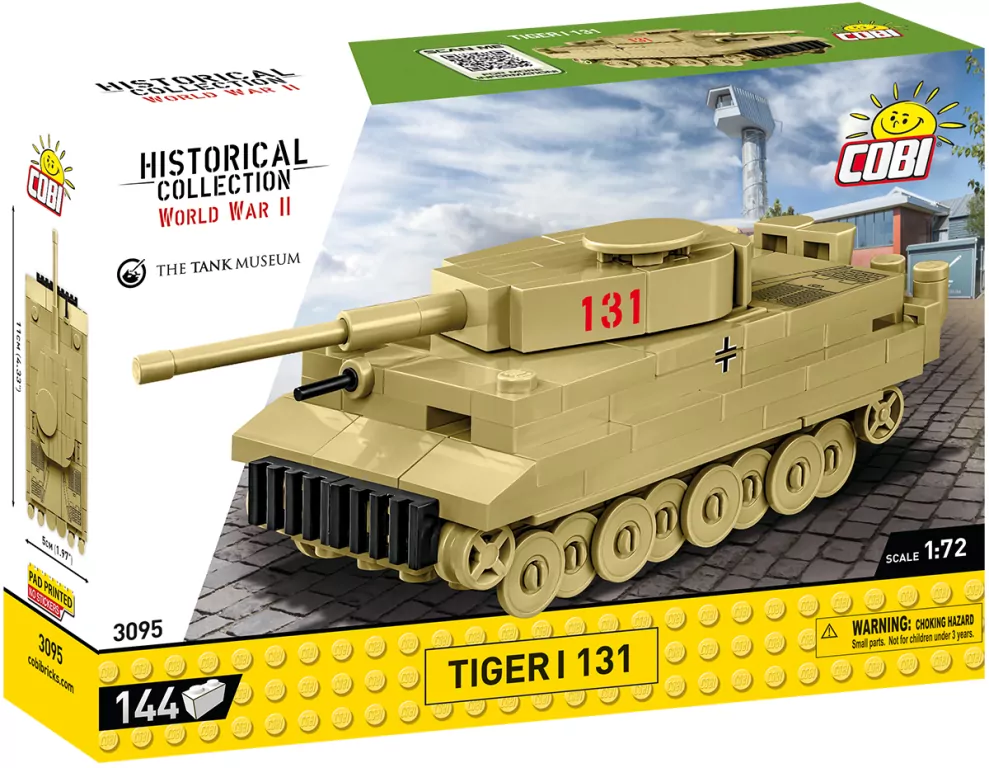 Cobi. Historical Collection World War II Tiger I 131 - tantis.pl
