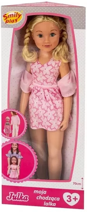 Lalka Julka chodząca 70cm - tantis.pl