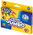 Kredki świecowe. Jumbo. 12 kolorów - tantis.pl