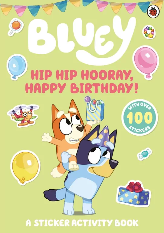Bluey. Hip Hip Hooray, Happy Birthday! - tantis.pl
