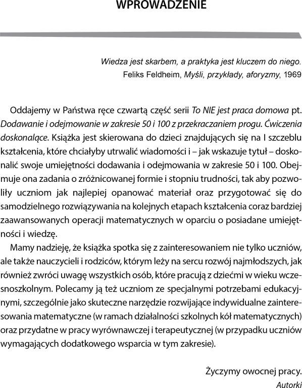 To NIE jest praca domowa cz.4 Dodawanie i... - tantis.pl