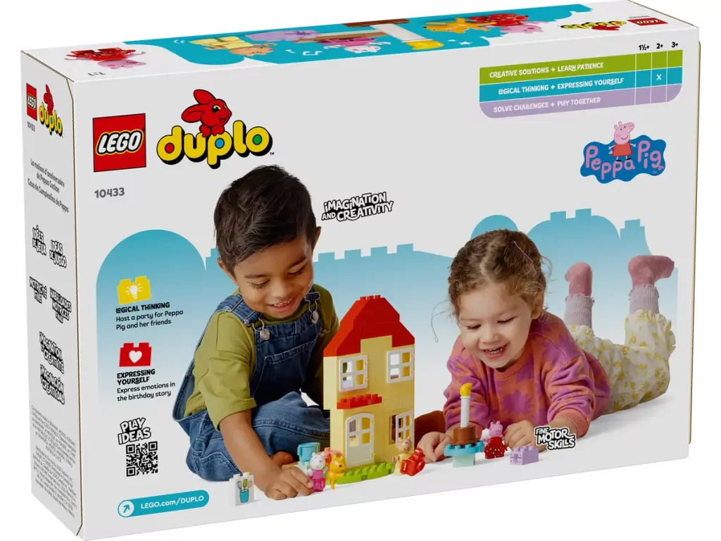LEGO® DUPLO®. Urodzinowy domek Peppy. 10433 - tantis.pl