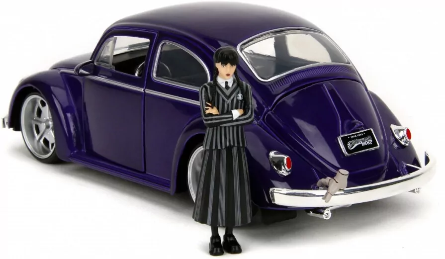 Jada Wednesday Volkswagen Beetle 1:24 - tantis.pl