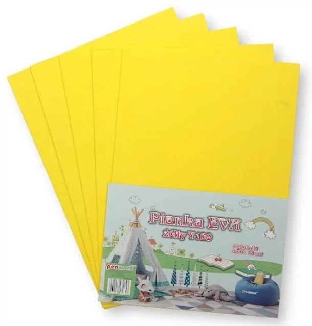 Pianka standard żółta 20x30, 5 sztuk - tantis.pl