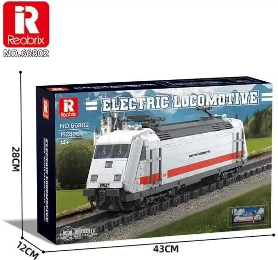 Klocki Electric Locomotive 1928el - tantis.pl
