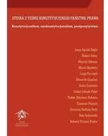 Studia z teorii konstytucyjnego państwa prawa - tantis.pl
