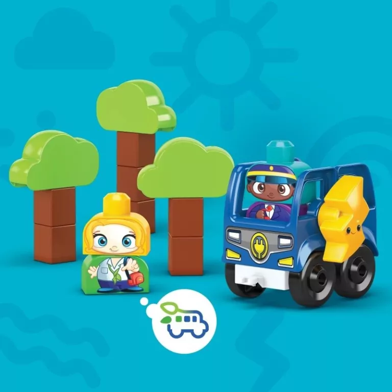Mega Bloks Ekoautobus klocki - tantis.pl