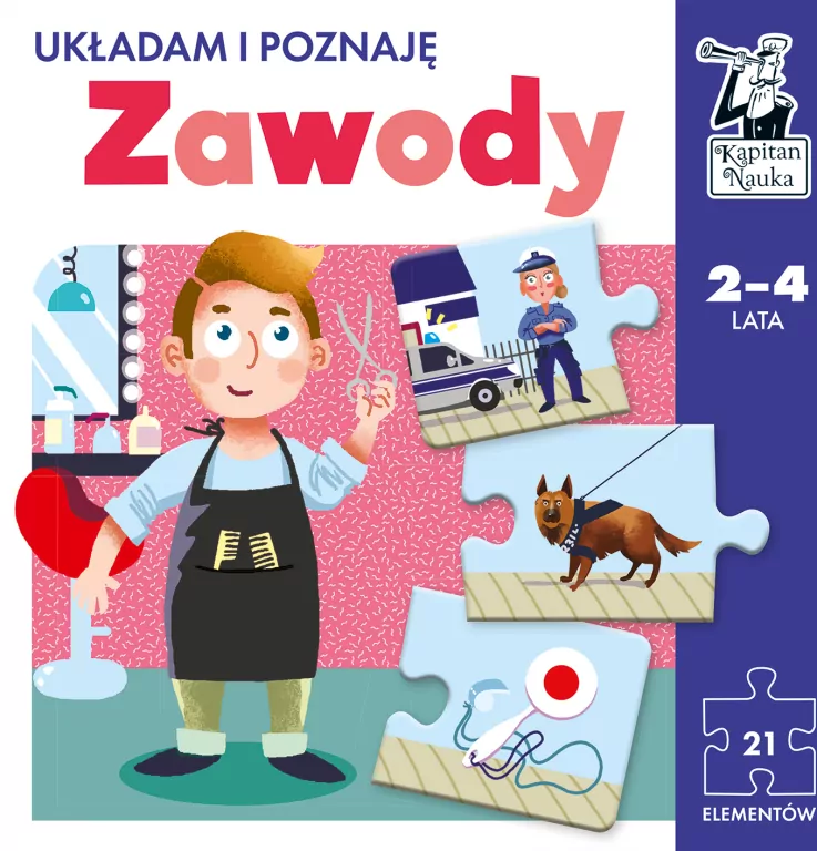 Zawody. Układam i poznaję. Kapitan Nauka - tantis.pl