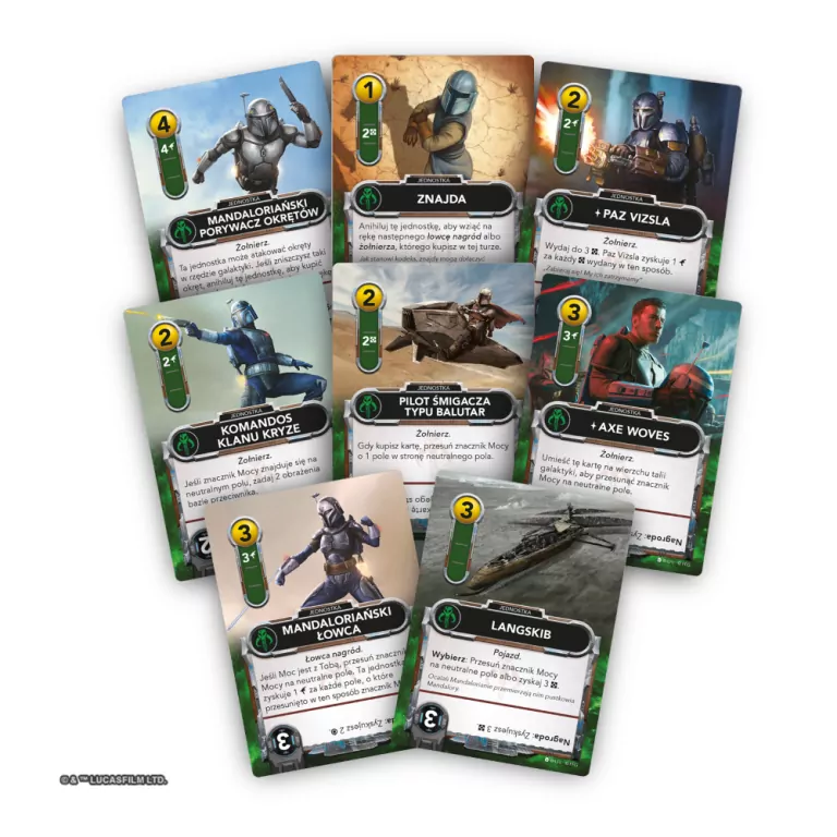 Star Wars: The Deckbuilding Game- Mandalorianie - tantis.pl