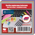 Kostka papierowa kolorowa 85x85x50 mm - tantis.pl