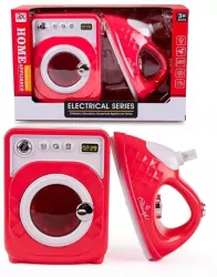 Pralka z żelazkiem z dźwiękiem i światłem