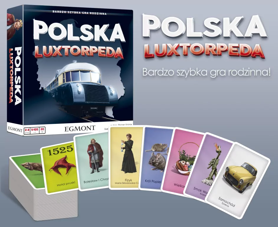 Polska Luxtorpeda. Bardzo szybka gra rodzinna - tantis.pl