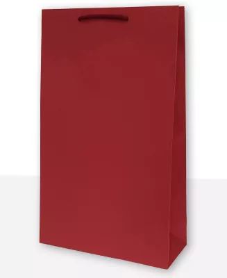 Torebki prezentowe jednobarwna T4 bordowa 10 sztuk