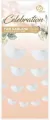 Girlanda papierowa W&C Wachlarze biała 300cm - tantis.pl