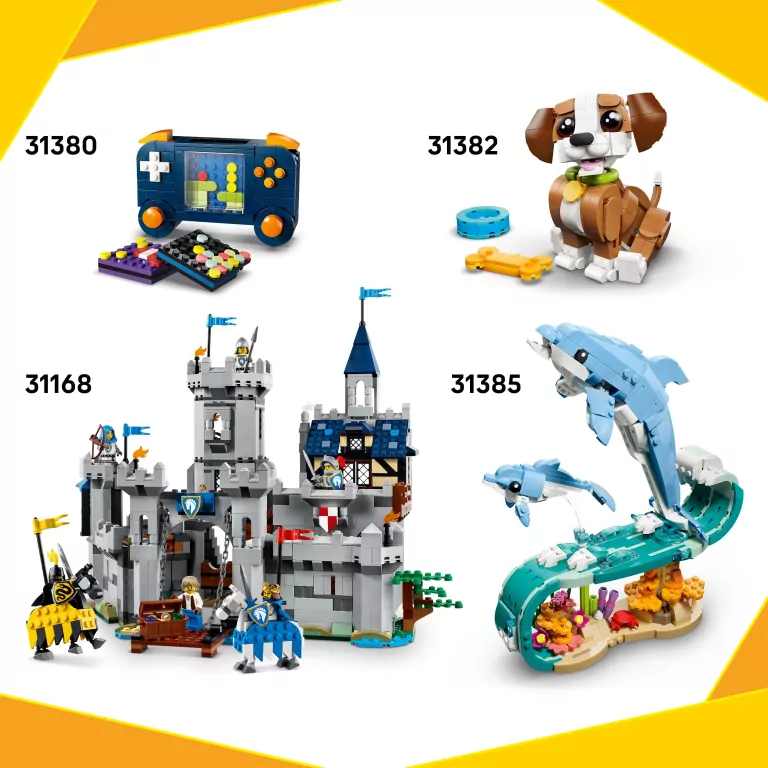 LEGO® Creator. Groźny rekin i skrzynia 31381 - tantis.pl