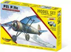 Mirage. Pzl P.11C Seria 09, Model do sklejania
