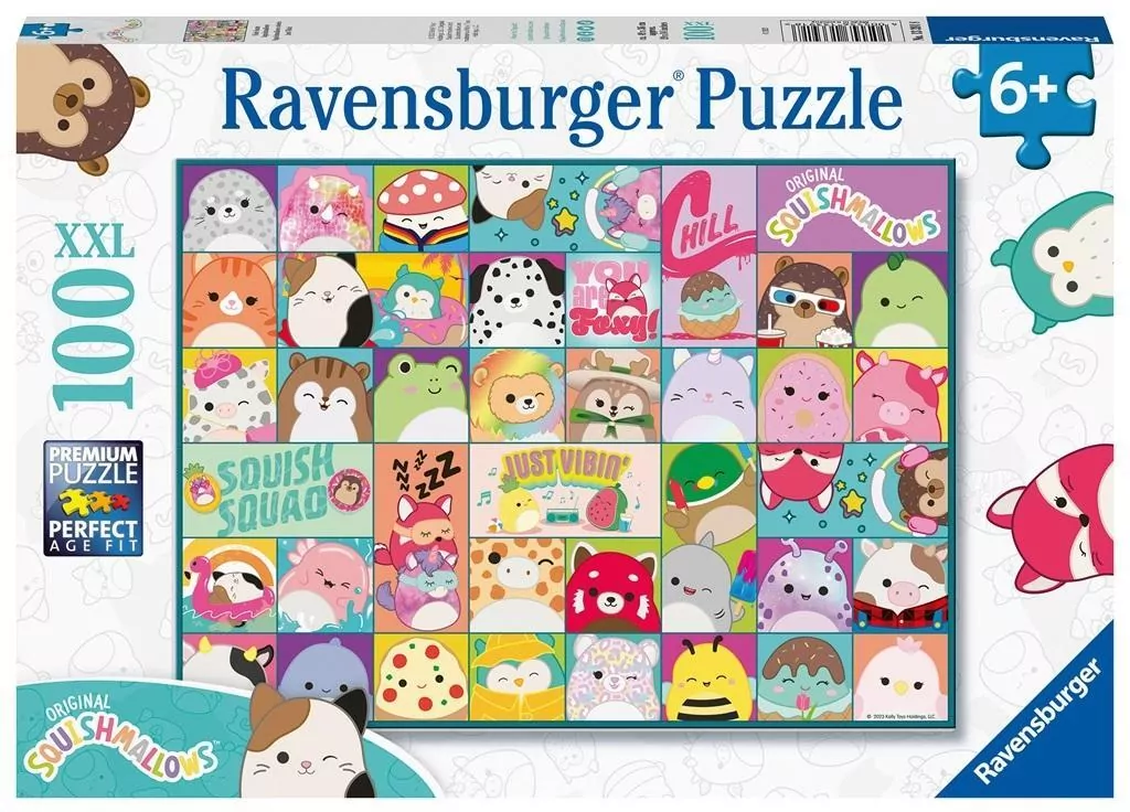 Puzzle XXL 100. Squishmallows - tantis.pl