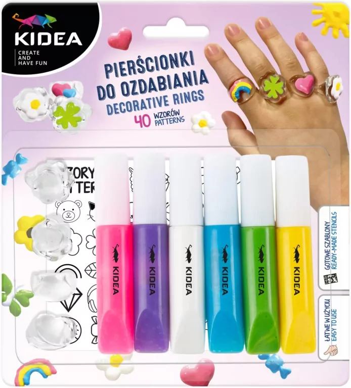 Pierścionki do ozdabiania KIDEA - tantis.pl