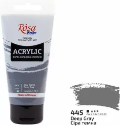 Farba akrylowa deep gray 445 75ml