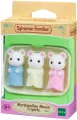 Zestaw Trojaczki Piankowych Myszek. Sylvanian Families - tantis.pl