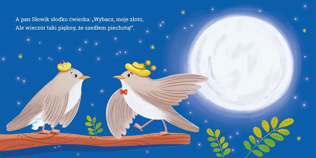 Moje pierwsze bajeczki. Spóźniony słowik - tantis.pl