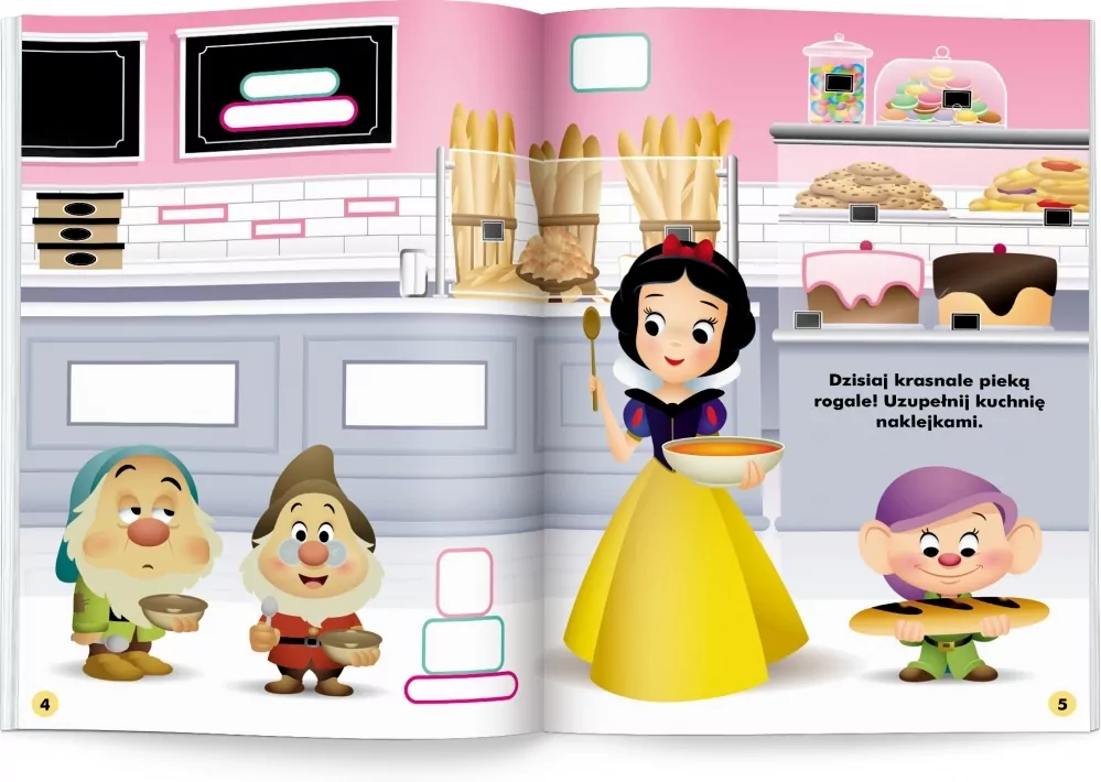 Kształty. Uczę się i naklejam. Disney Maluch - tantis.pl