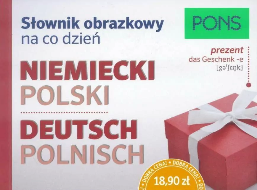 Słownik obrazkowy na co dzień. Niemiecki PONS - tantis.pl