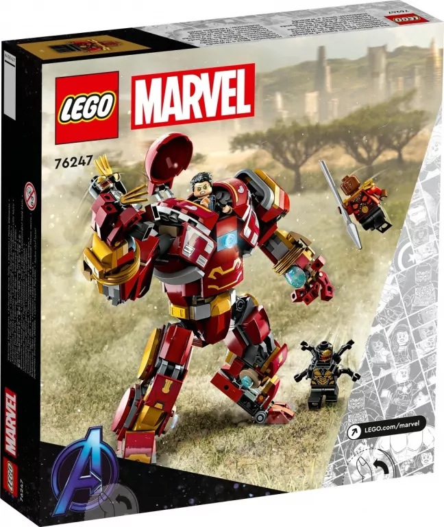 LEGO® Super Heroes Marvel. Hulkbuster bitwa o Wakandę 76247 - tantis.pl