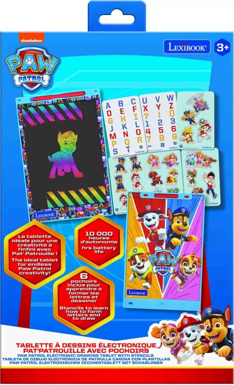 Tablet E-ink Paw Patrol Lexibook CRT10PA - tantis.pl