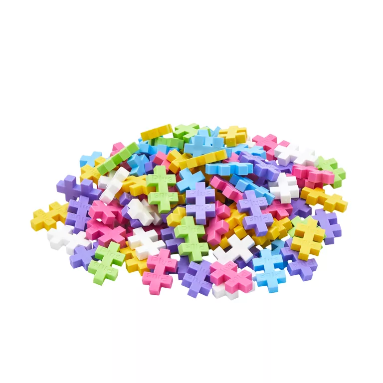 Klocki Plus-Plus. Tuba Pastelowa. 100 elementów - tantis.pl