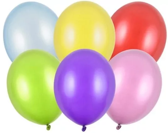 Balony Strong Metallic mix 30cm 50szt - tantis.pl