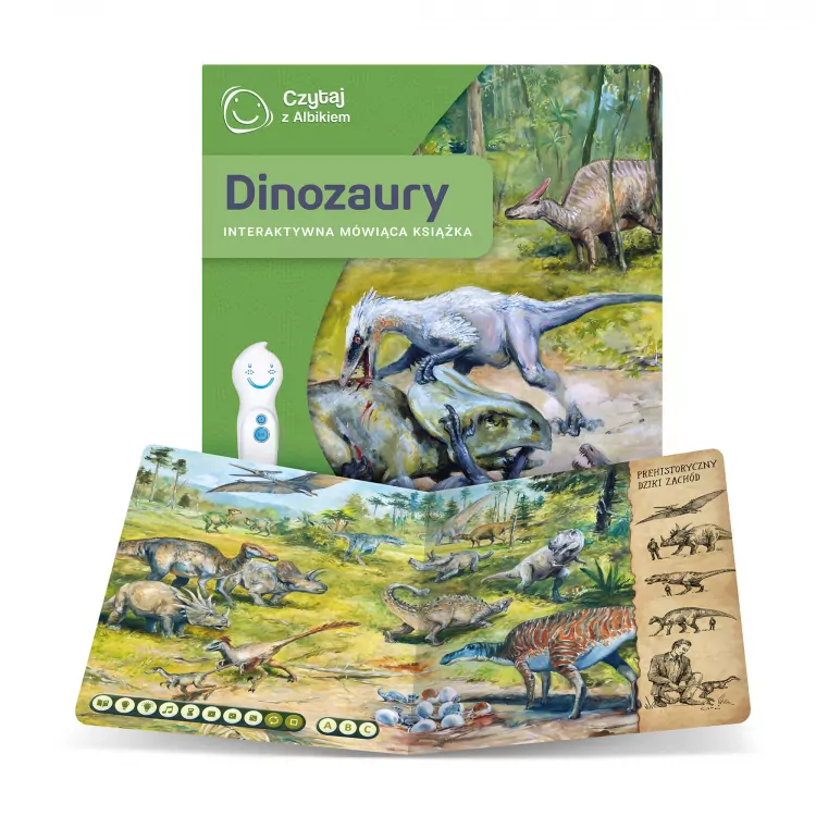 Dinozaury. Czytaj z Albikiem - tantis.pl