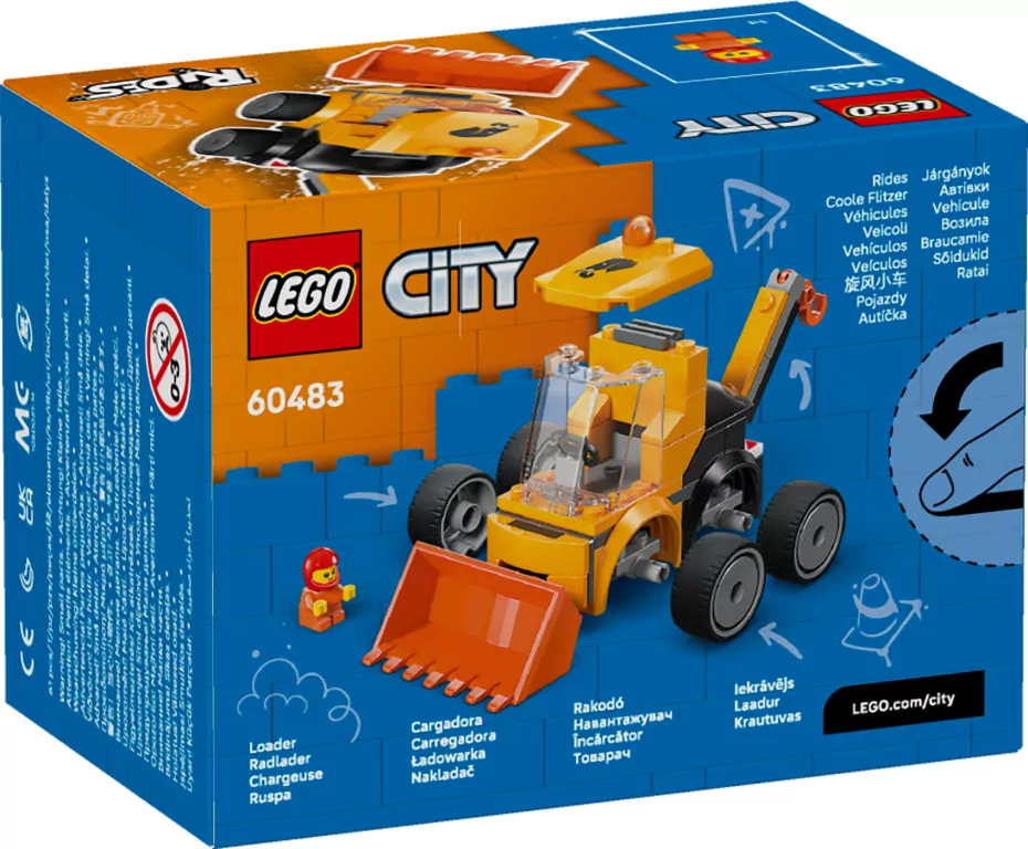 LEGO® City. Ładowarka kołowa 60483 - tantis.pl