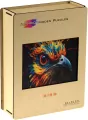 Puzzle 200 drewniane kolorowe Ptak - tantis.pl